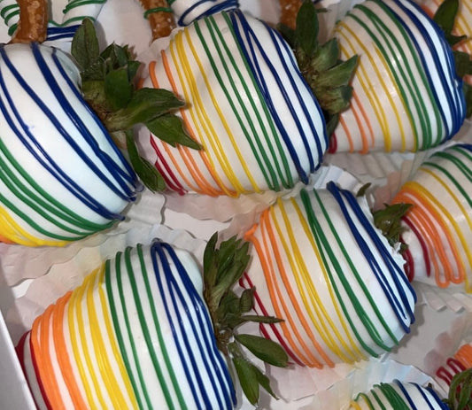 Pop of Color Strawberries